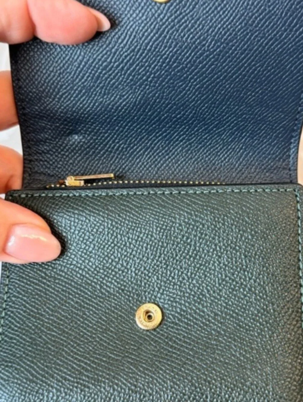 Coach mint compact